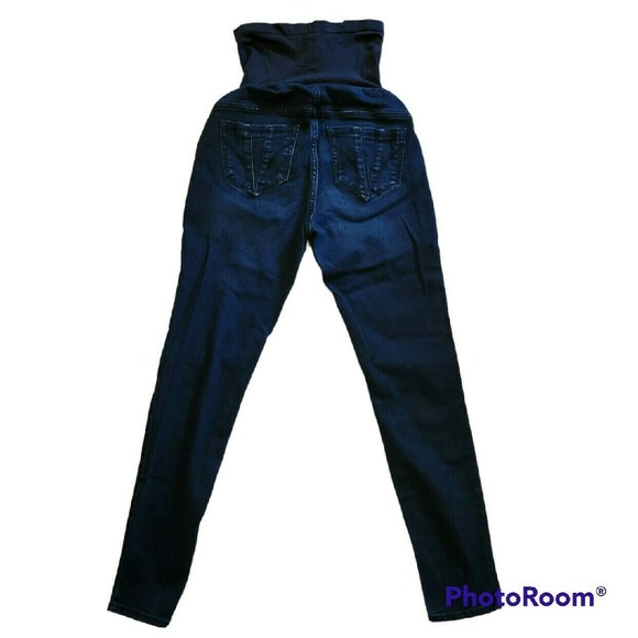 Indigo Blue Maternity Jeans - Picture 5 of 7